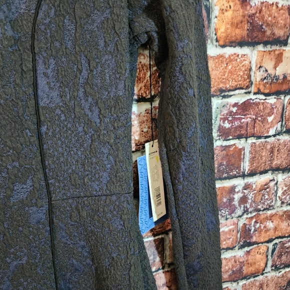 NWT Simply Vera Wank Navy Blue/Black Dress - Picture 6 of 7